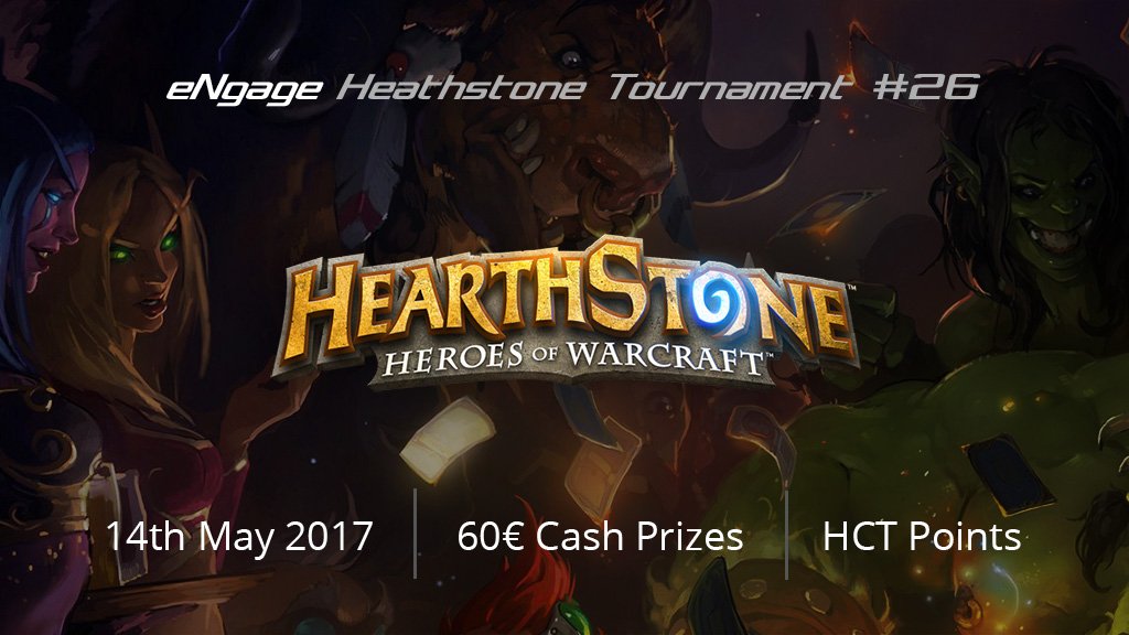 GGunited4TW's tweet photo. This Sunday you can win #HCTpoints in our #Hearthstone tournament.
Sign up here: https://t.co/tnfFlSHt7z https://t.co/cBN2S7Jgsw