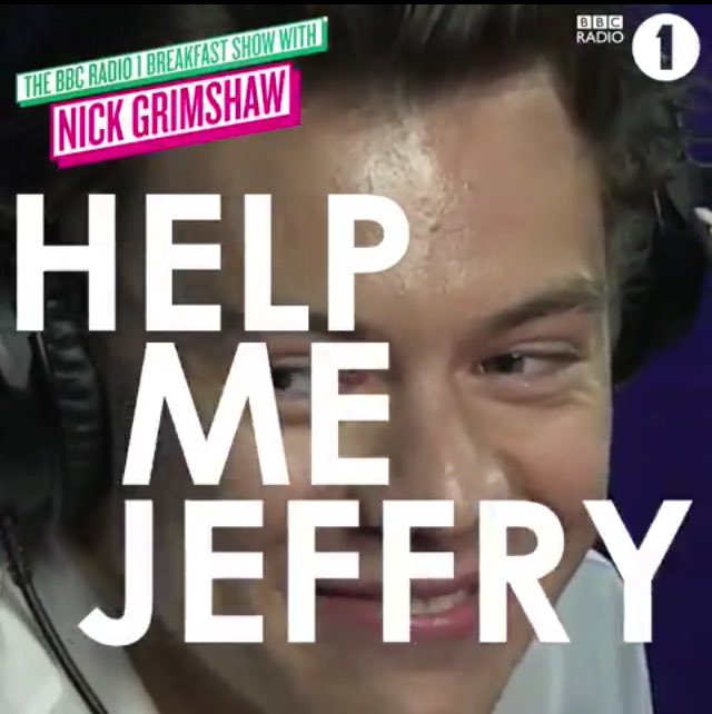 feellikehome_'s tweet photo. #helpmejeffrey 🙌🏻🙌🏻🙌🏻 I'm going to tweet this for the rest of my days here on Twitter!!! thank you @Harry_Styles & @grimmers @R1Breakfast https://t.co/vCG9zK2IEv