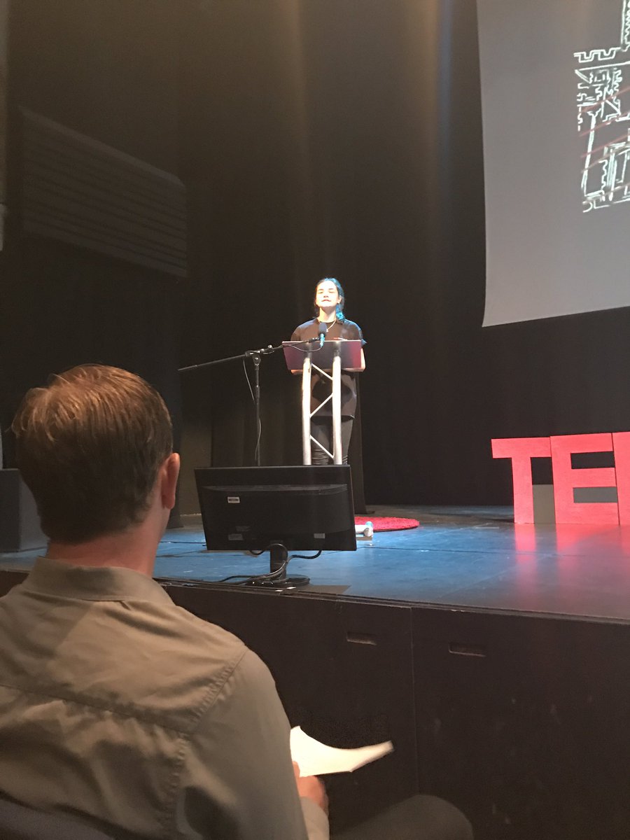 Tori - head organiser at #TEDxBenendenSchool
