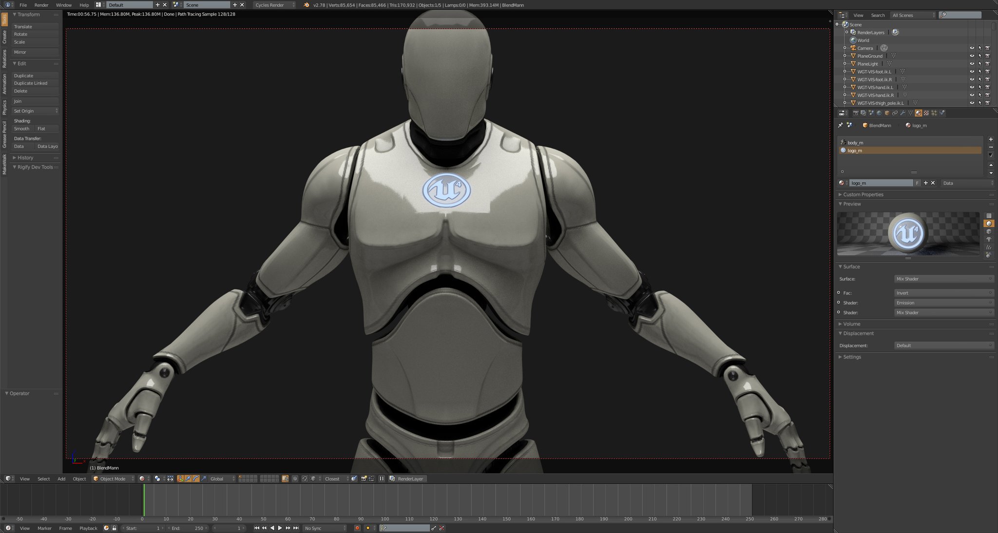 Rigging in Blender to match UE4 character rig possible? Page 2