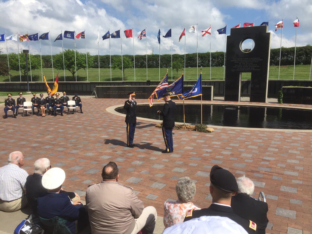 PittstateCAS's tweet image. ROTC #oagaag