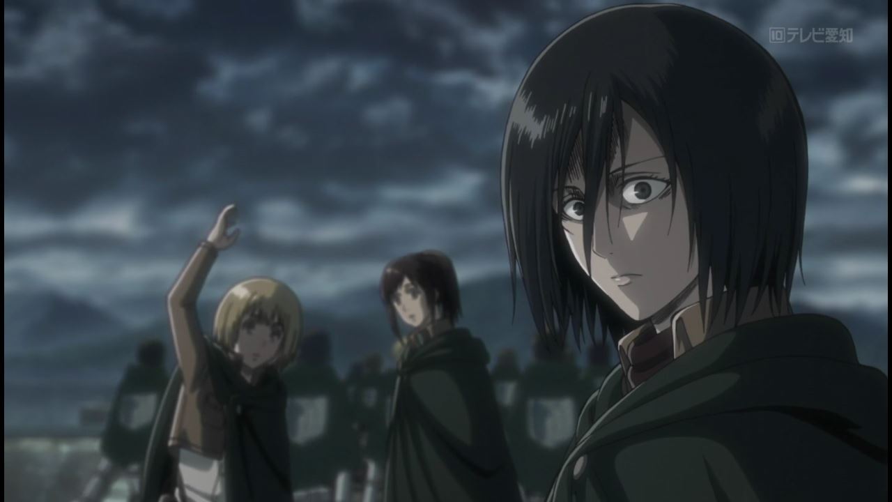 31 進撃の巨人season2 31話観た ついにこの話がアニメ になりましたねぇ ライナーが正体明かすところが原作みたいな感じでちょっと笑いそうになったわ ｗあのサクッとやっちゃう感じね 後 ライナー ベルトルト エレンの巨人化するところ凄かったですわ