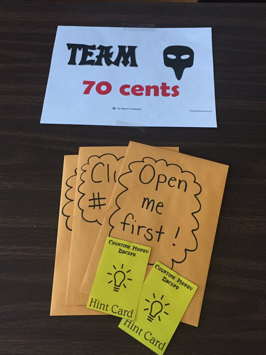 MsKallertEDU's tweet image. Who's going to escape the classroom today?? Stay tuned! #weecountmoney #weeworktogether #escapetheclassroom @AnnaRudowsky @WeehawkenTSD