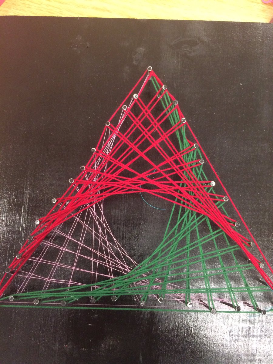 TSPSThomas's tweet photo. Tay Shores Art Club had a great time doing string art. Thank you for your support #homedepot  #SCDSB_arts https://t.co/e76GLDabZF