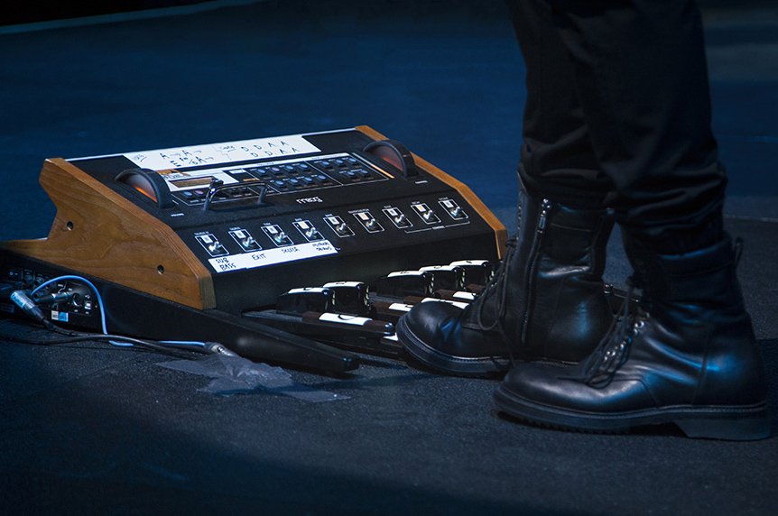 U2's tweet image. Pedal to the metal in Vancouver. All set for opening night.  #U2TheJoshuaTree2017