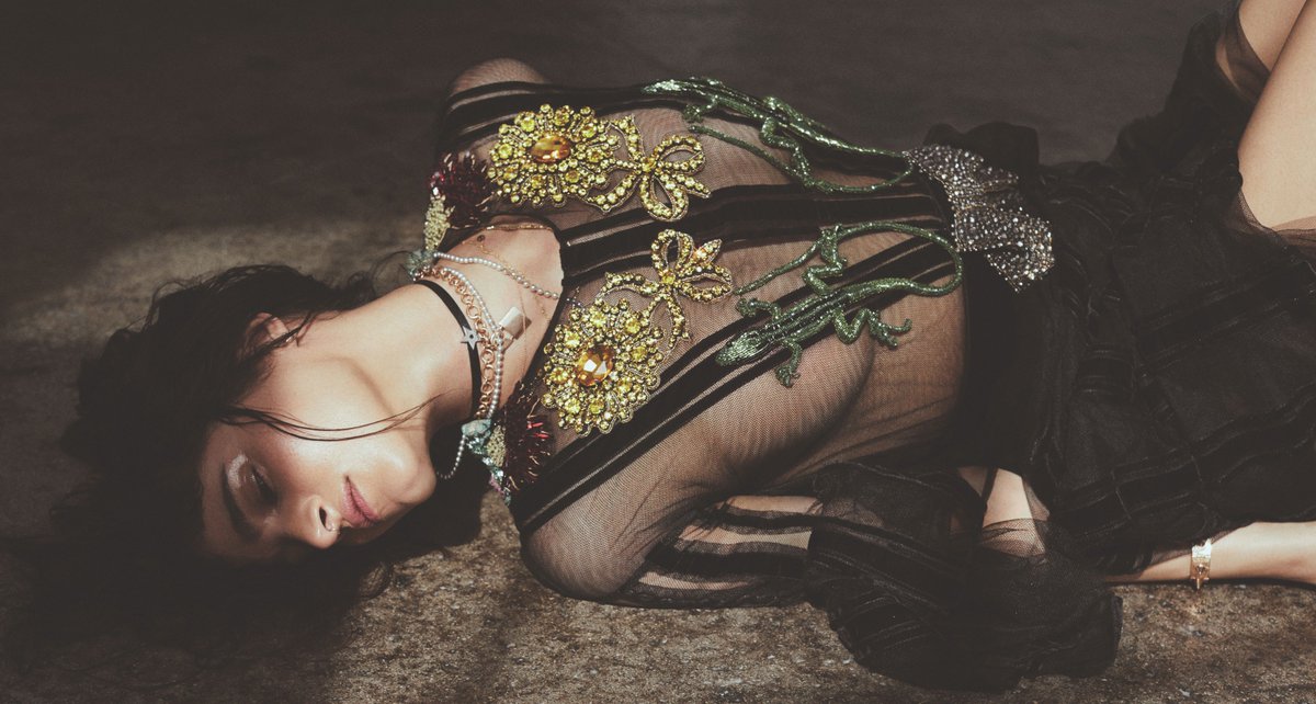 .<a href="/sofisia/">Sofia Boutella</a> in <a href="/gucci/">gucci</a> for our May/June cover story, shot by Zoey Grossman