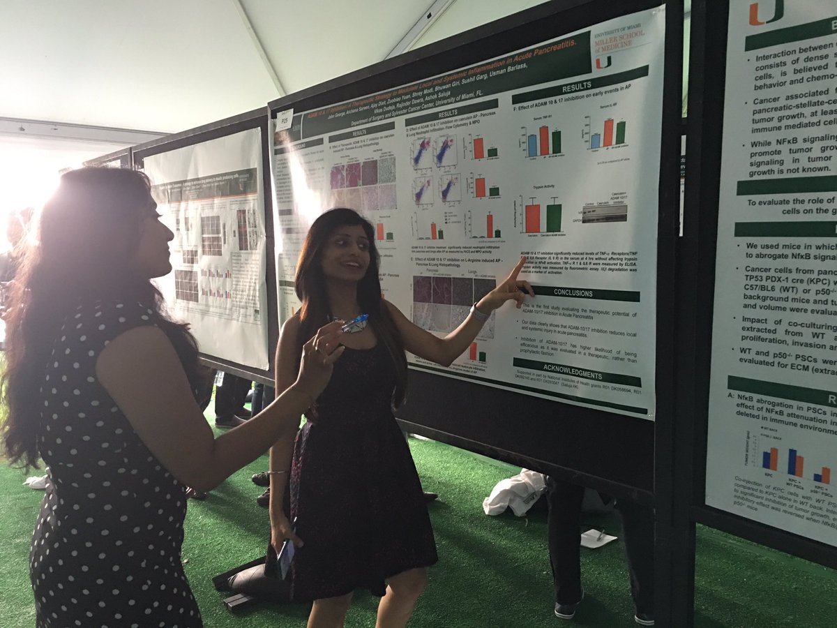 DrASalujaLab's tweet photo. Lily Altschuler Memorial Symposium - Pancreatic Cancer Inaugural Dept of Surgery Research Day #PosterSession #PancreaticCancer @DrVickersUAB https://t.co/fp5torCyAj