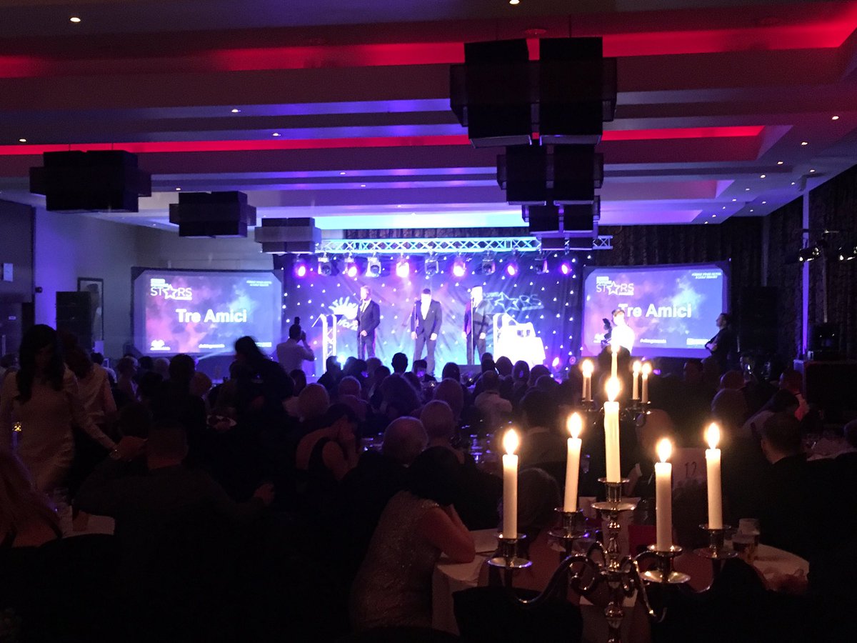 HitsEYorksNews's tweet photo. What beautiful voices from @TreAmici! Performing right now at the #vikingawards with @howarthtimber https://t.co/z0BBSLOEfg