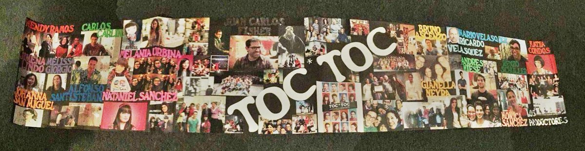 Todo nuestro cariño y amor en una pancarta #TocToc♥@BrunoAscenzo <a href="/GianellaNeyra_/">Gianella Neyra</a> <a href="/melaniaurbinak/">Melania Urbina</a> <a href="/vacadescarriada/">wendy ramos</a> <a href="/CarlosCarlinOf/">Carlos Carlín</a> <a href="/JimeLindo/">Jimena Lindo</a>