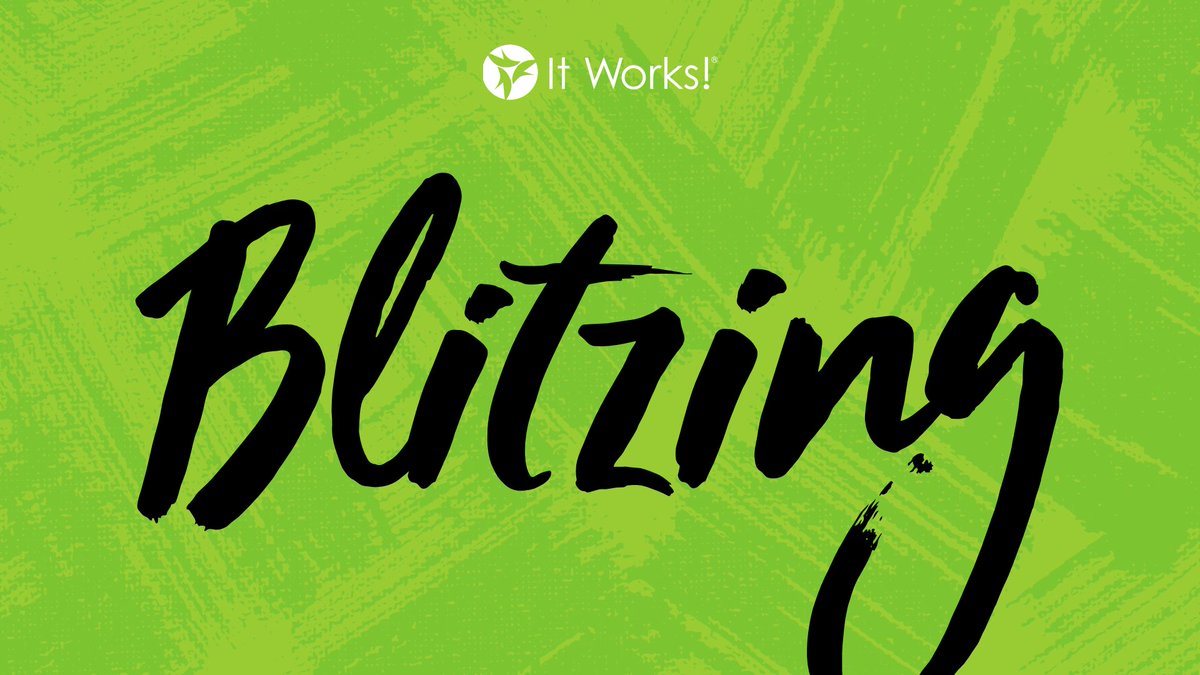 ItWorksGlobal's tweet photo. Start your week strong by blitzing everywhere you go! #BlitzWrapRepeat https://t.co/WASAX44TBf