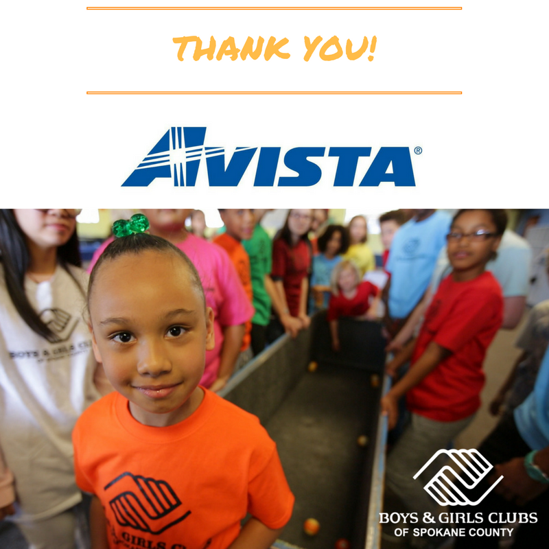 BGCSpokane's tweet photo. Friday's are for FUN! Thank you @AvistaUtilities for sending @BGCSpokane to the @SpokaneEmpire game tonight! #bgcspokane #greatfutures https://t.co/f8mzJCsDY3
