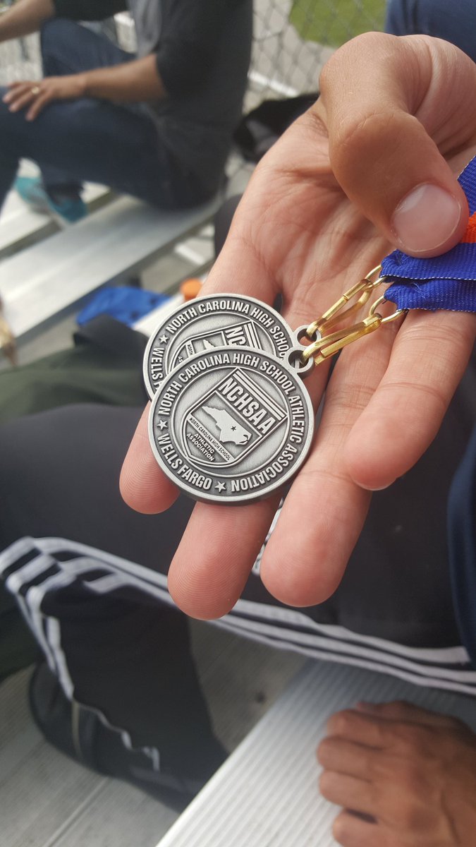 Caleb Silver with a 2nd in 800 and 1600 at 3A Eastern Regionals. On to States next Saturday. <a href="/Athletics_SSS/">Smithfield-Selma Spartan Athletics</a>