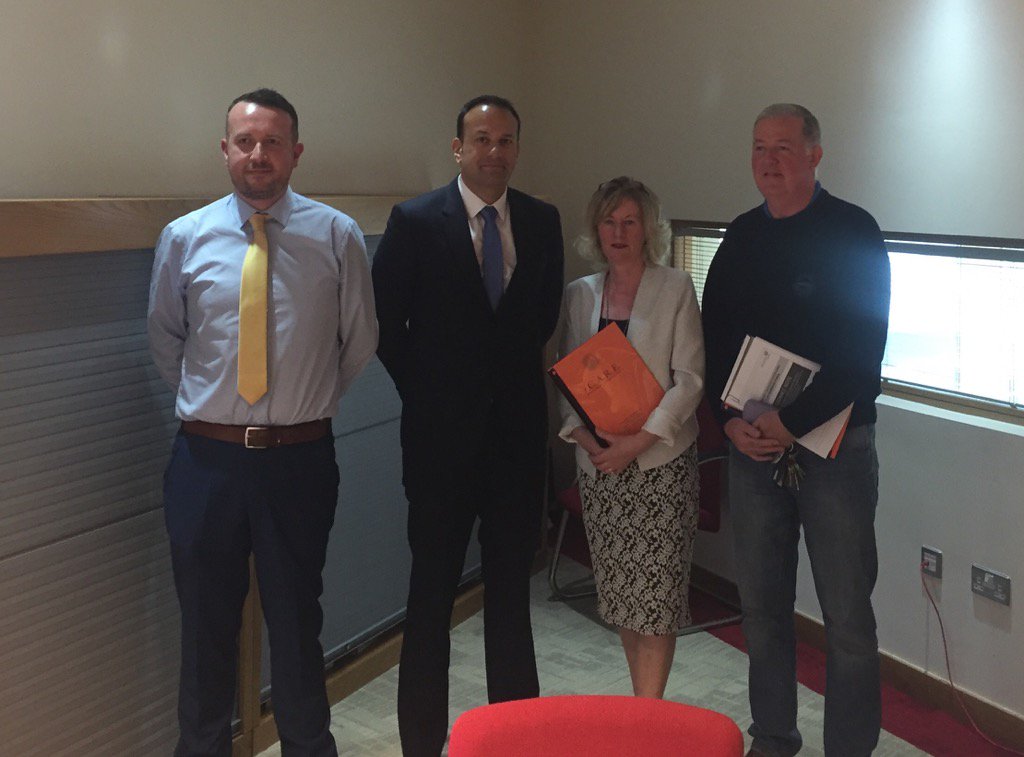 .@finegael Also met with iCare group with @Joe_McHugh_TD today in Donegal