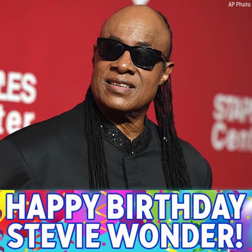 Happy 67th birthday to Stevie Wonder! 