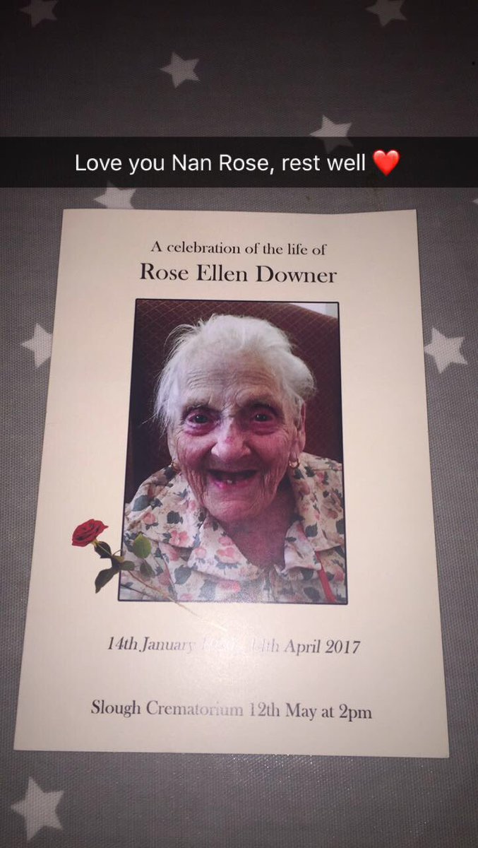 I will truly miss you. You were an amazing women and I have so many amazing memories with you. Rest In Peace ❤️