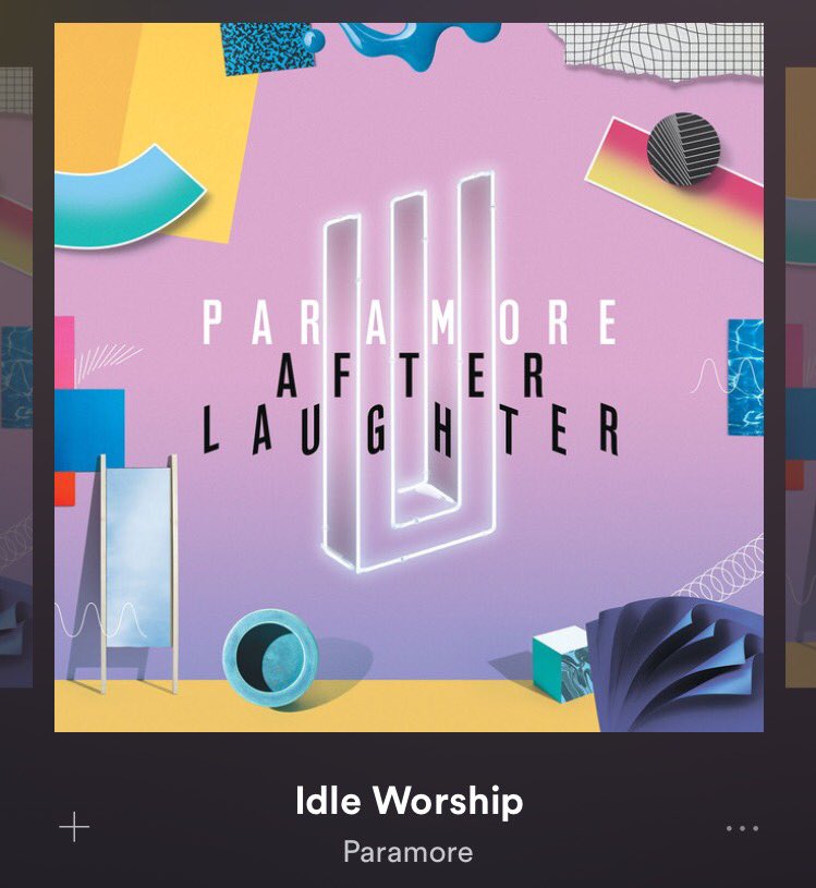 Paramoreness's tweet image. "Idle Worship" is based on the fact that fans shouldn't mindlessly worship celebrities: