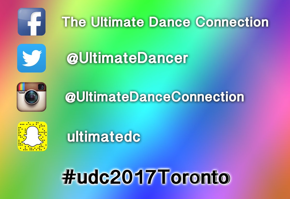UltimateDancer's tweet image. Use hashtag #udc2017toronto to check out all the action and see all the memories created this weekend.