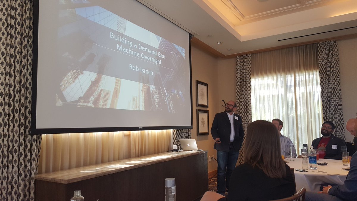 bleongSF's tweet photo. This is going to be good. Top marketing leader right here @risrach #topocouncil @funnelholic #ABM #marketing #growth https://t.co/AOs65MOdv0