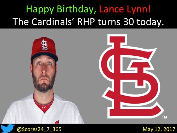  happy birthday Lance Lynn! 