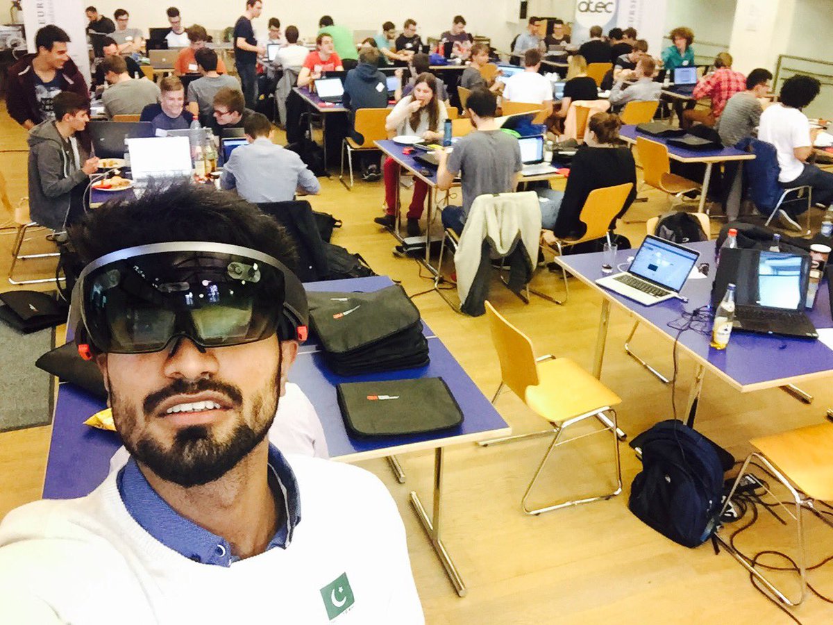 EhsanIqbal3250's tweet photo. #hACknight #TGZ #TGZAachen #hackathon_2017 #3M #letsRepresentPak #Capgemini #zalando #letTheFunBegin #idea #Inovation #E^2 #ARTechnology https://t.co/SRrfIwyCKl