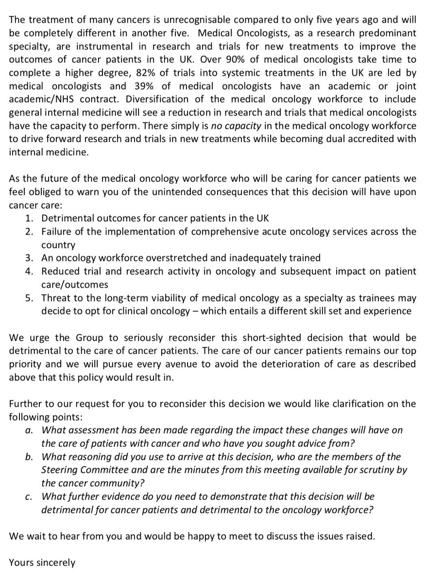 Association of Cancer Physicians tweet media