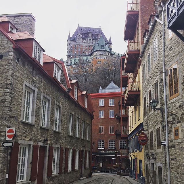 Our #InteriorDesign team got to explore historical #QuebecCity this week before touring Mirage's hardwood flooring facilities!