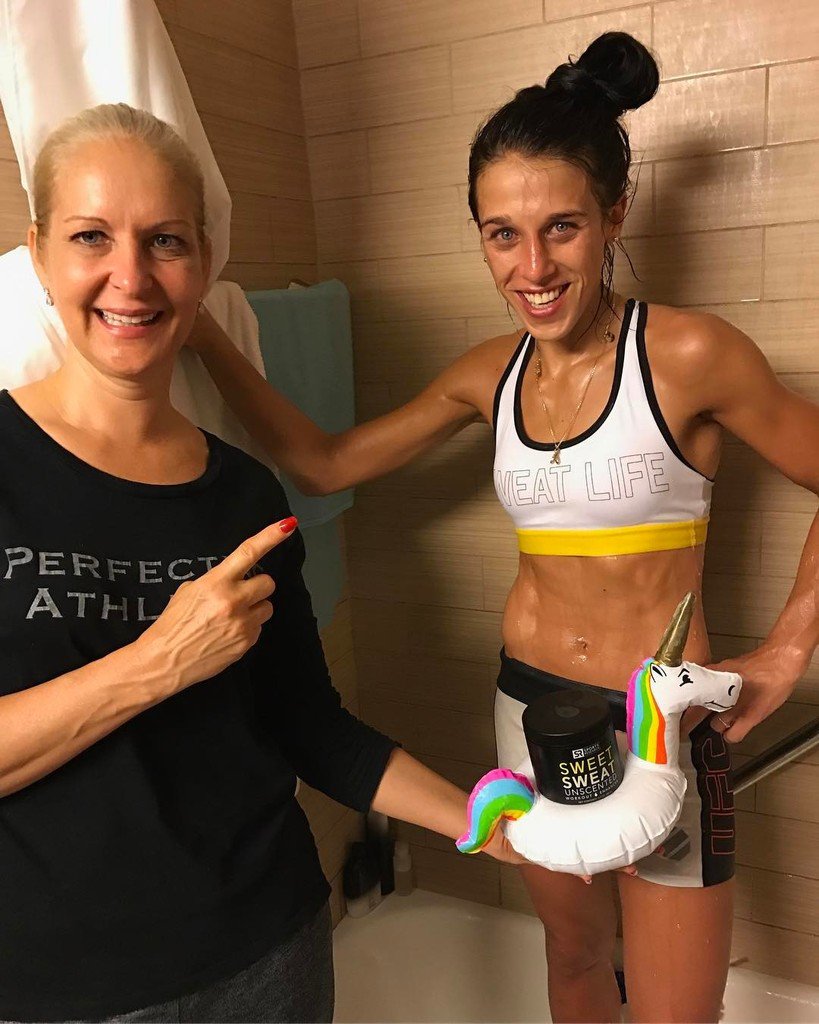 Joanna Jedrzejczyk strips butt naked to weigh in.