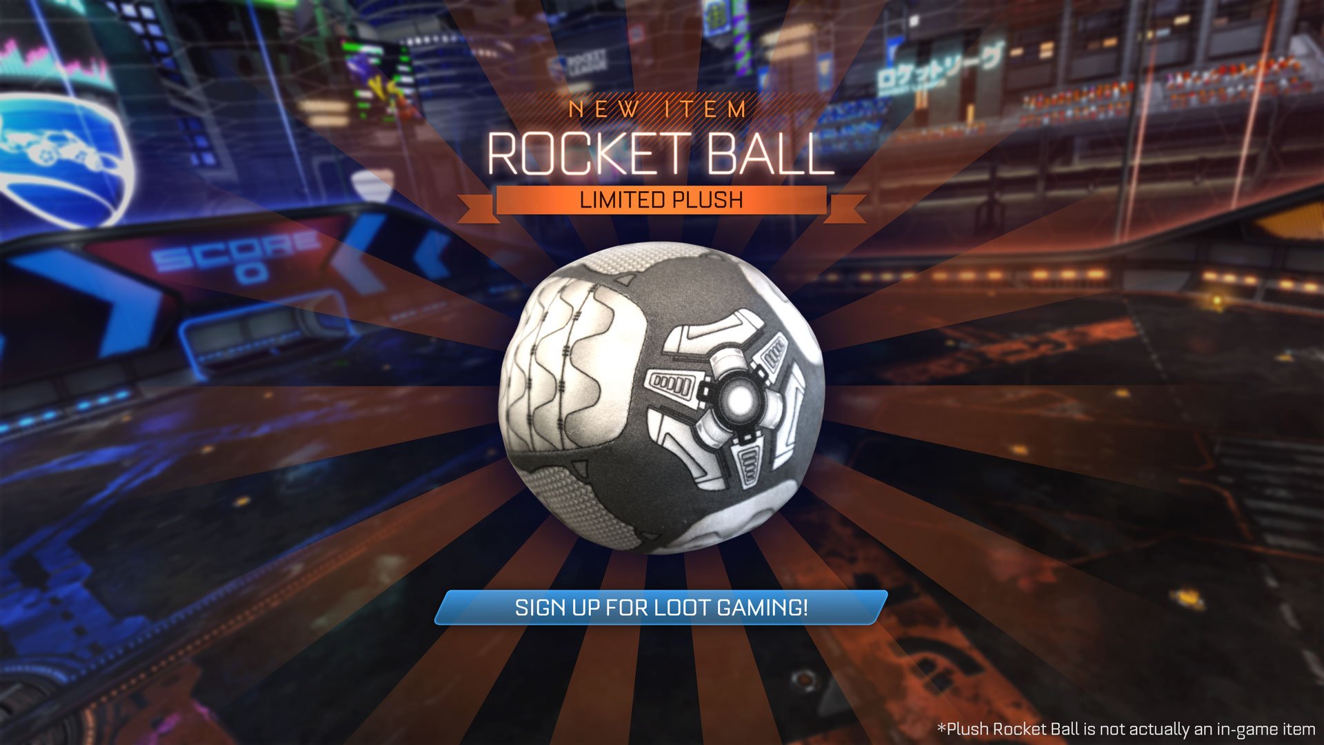 Rocket league soccer ball sale