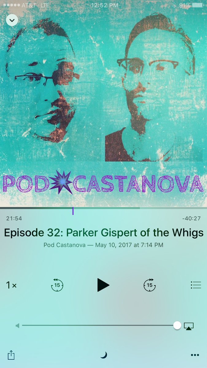 TheWhigs's tweet image. LISTEN: to an interview with @parkergispert on the newest episode of Podcastanova!  Link below:

itunes.apple.com/us/podcast/pod…