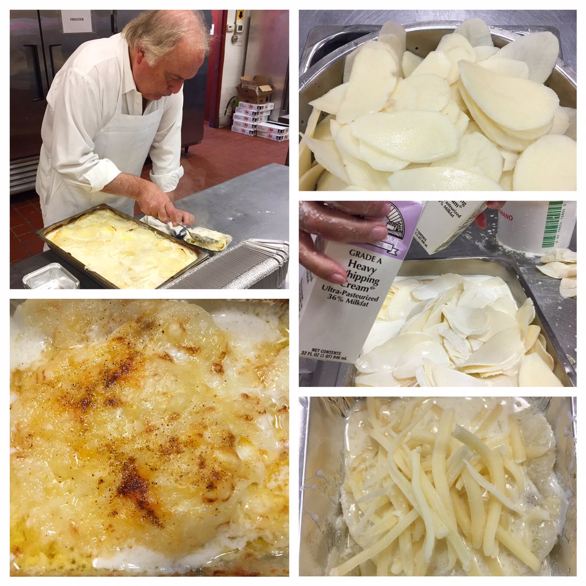 bobbychezcrabcc's tweet photo. Tomorrow and Sunday at #BobbyChez Gratin Dauphnois Potatoes! #MothersDay #gourmettogo #notjustcrabcakes @cwoodfoodies @SNJToday #foodie https://t.co/F1q8pjaM8S