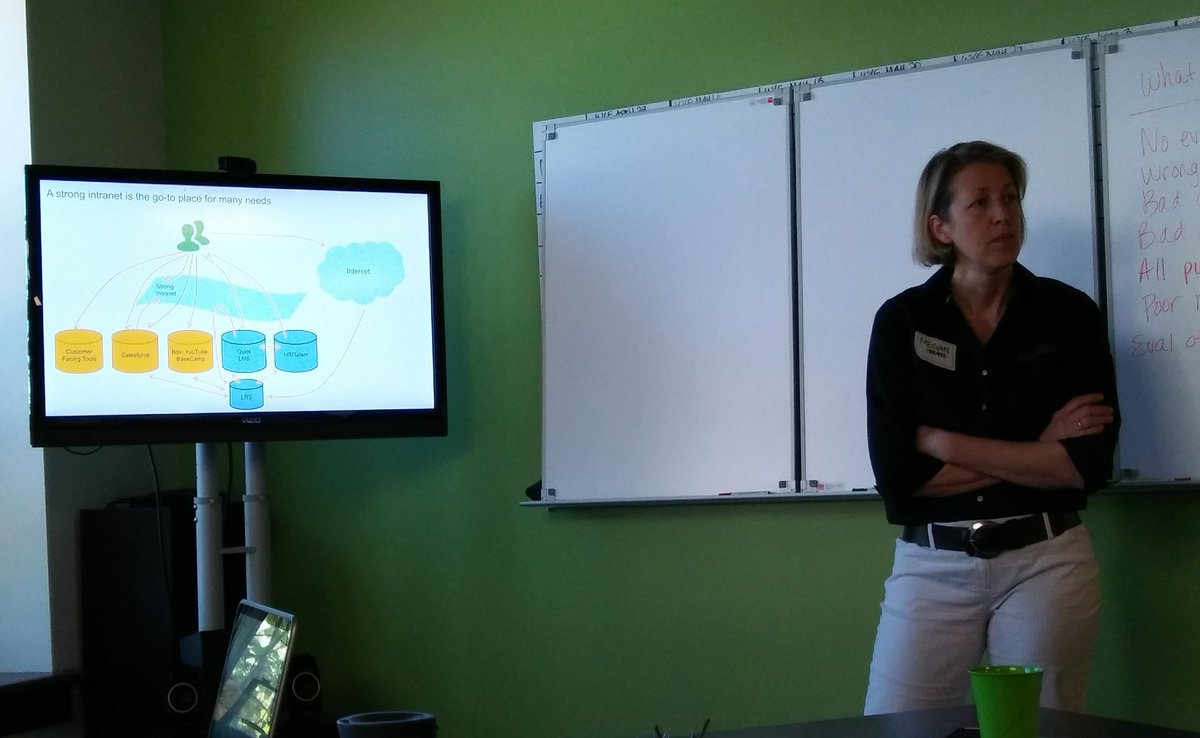 The Learning Ecosystem of Your Dreams--Strong Intranet and "Quiet" LMS? @MMTorrance #LearningDL