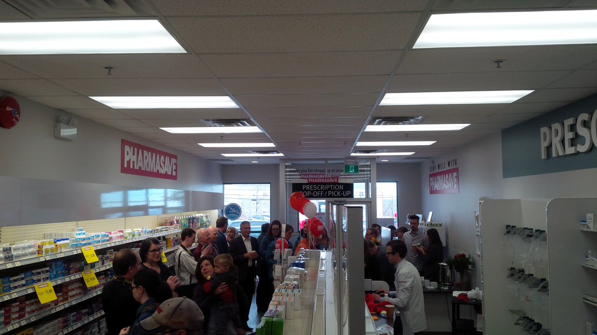 Congratulations to Paul Bowman on your grand opening on Regent Street in #Fredericton <a href="/PharmasaveATL/">Pharmasave Atlantic</a> <a href="/BowmanDrugStore/">Bowman's Pharmasave</a>