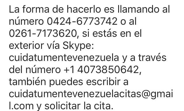 Aportando nuestro granito de arena en nuestra Venezuela, si eres víctima emocional de las actuales circunstancias, comunícate.