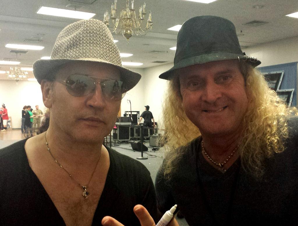 2 Cats In Hats...
Happy Birthday Eric Singer!! \\m/ 