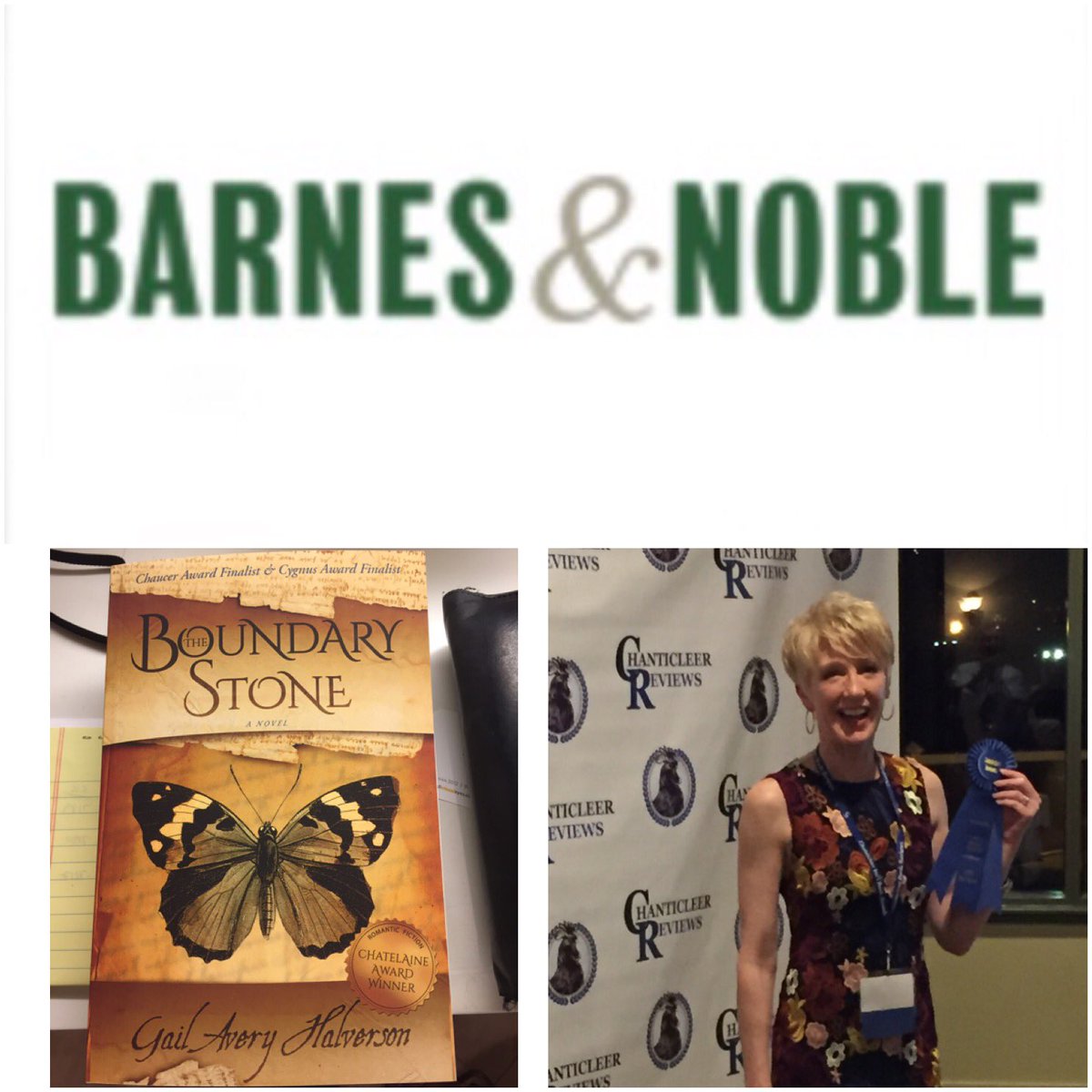 Beyond thrilled - was just invited to have a signing at Barnes &amp; Noble Birdcage on July 1st!  #theboundarystonenovel #awardwinning #novel