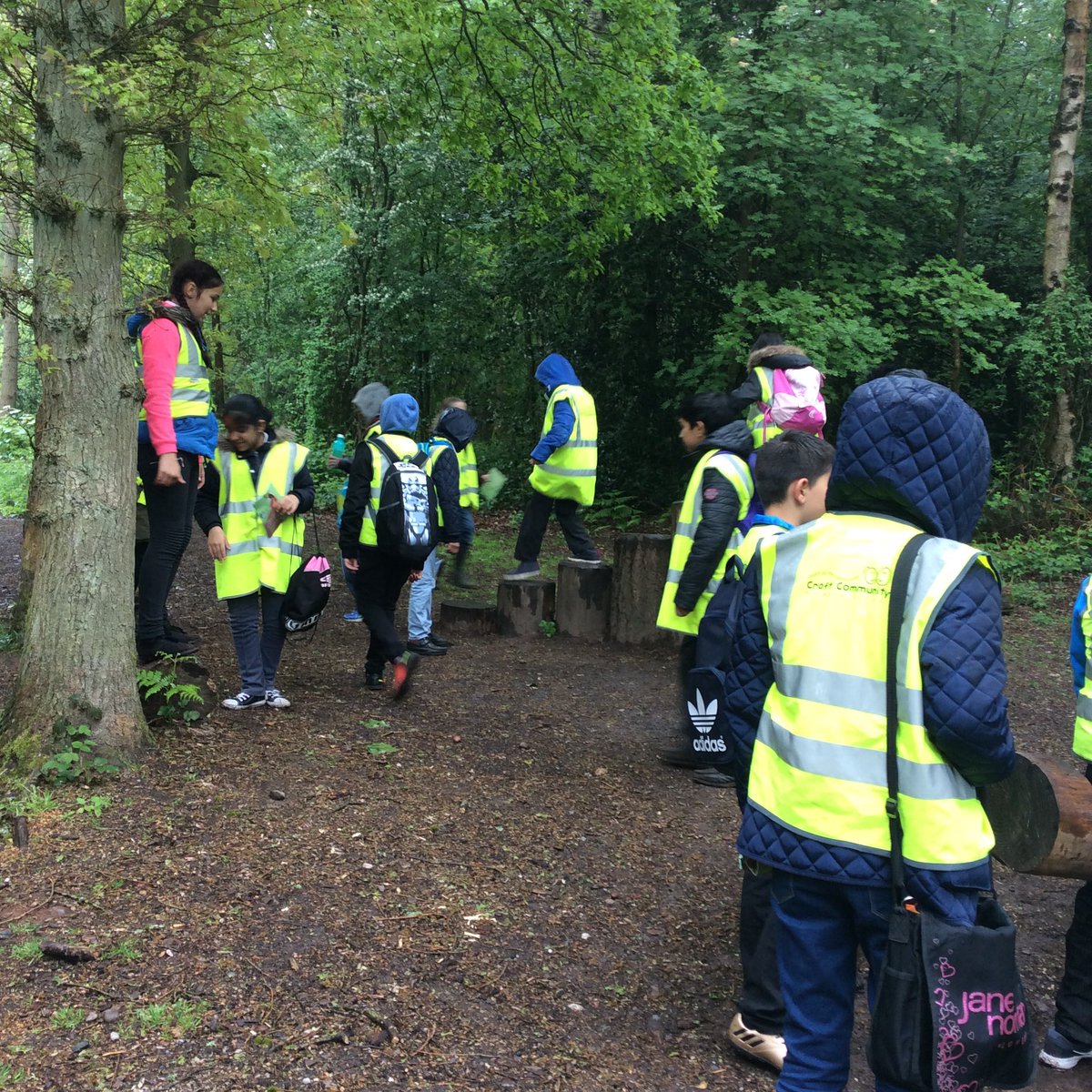 Y6 enjoyed their day@NTKinver looking at the rock houses and going on a walk as a reward for SATS #nationaltrust
