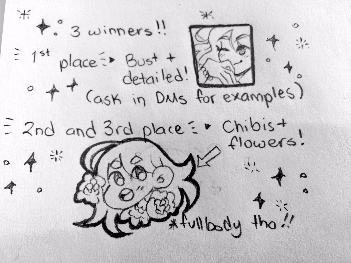 Aikansei's tweet image. As a 'thank you' to all my followers, i'm hosting an art giveaway! All info bellow 💕