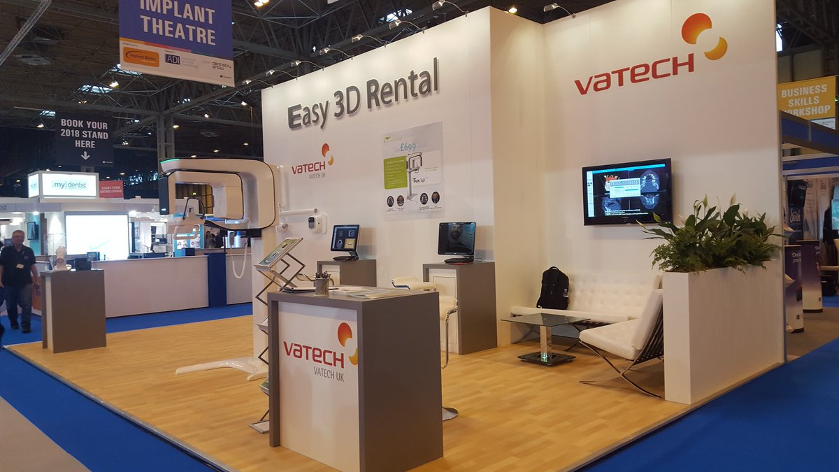 VatechUK1's tweet photo. #vatechuk at the #dentistryshow2017. #nationalexhibitioncentre #hall5 stand C50.
Come and see us. #easy3dRental #paxi3dsmart https://t.co/g9LHiolWks