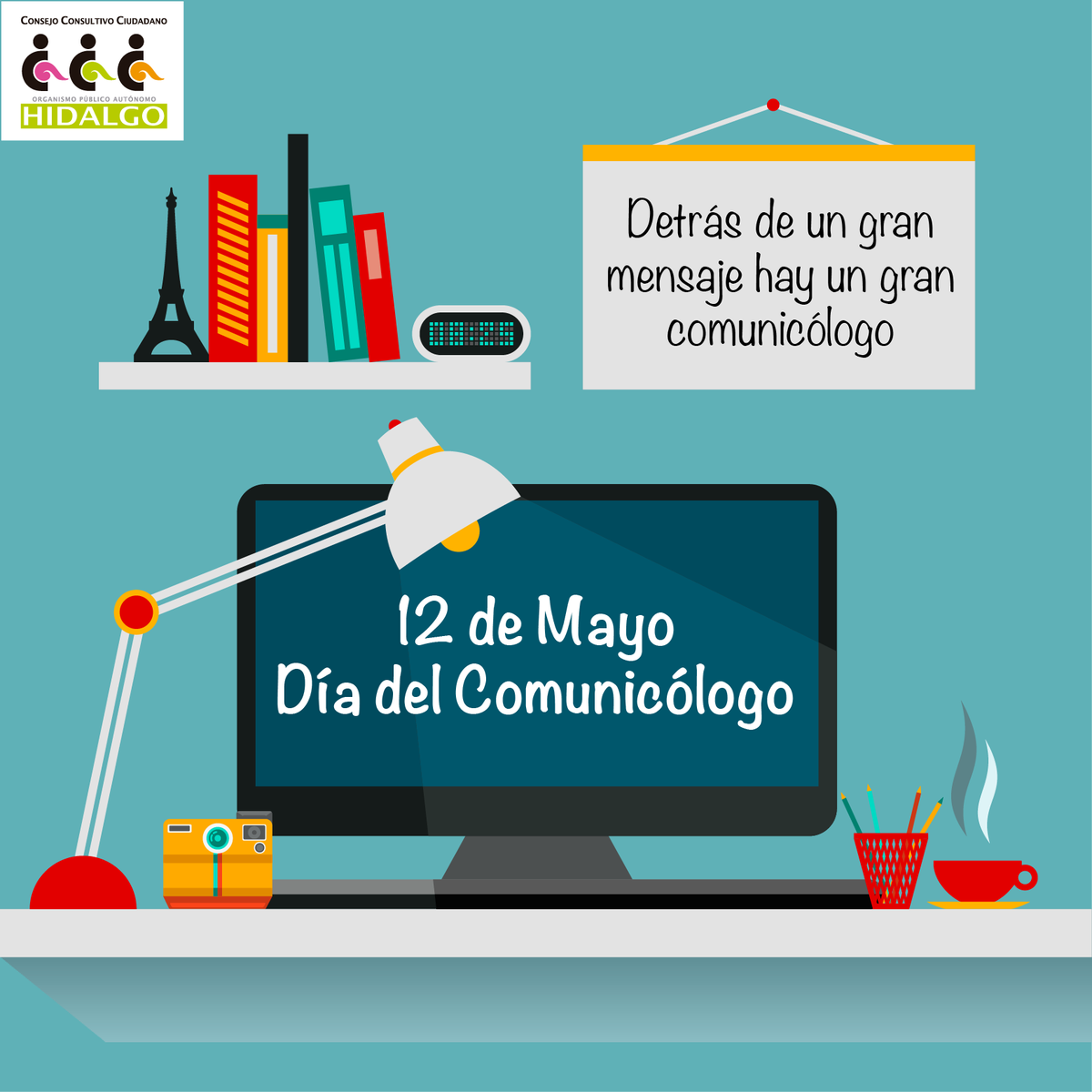 ccchidalgo's tweet photo. ¡Felicidades! Hoy es #DíaDelComunicólogo https://t.co/anibKMARVY