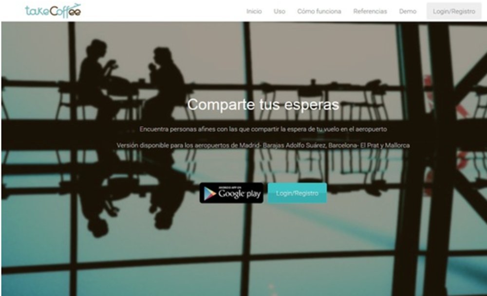 UNE_consulting's tweet photo. Si viajás solo se acabaron las esperas solitarias en los aeropuertos. ¡Llegó #TakeCoffee! Una app para esperar en compañía https://t.co/PxJKiNxfcT