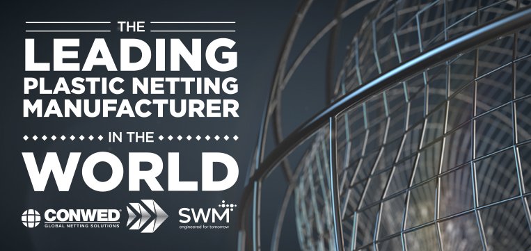 Conwed's tweet photo. #Conwed, now #SWMIntl share how to use #Netting in Production Processes https://t.co/r30xzl8MpJ Thank you @techtextil ! #Techtextil2017 https://t.co/BzgnmzUzL6