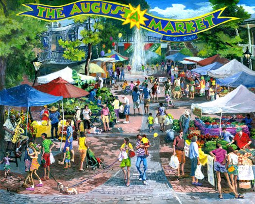 TOMORROW 8am-2pm 
Saturday Market on the River 
#supportdowntownaugusta