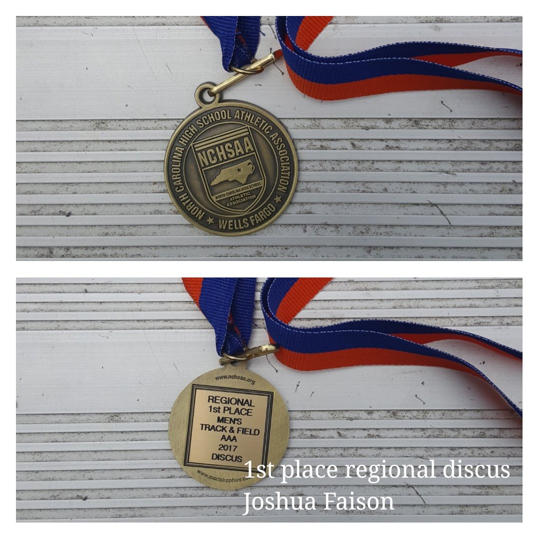 Congratulations Joshua Faison 1st in discus and 4th in shot put in the 3A Eastern Regional​. Now on to States!!!! <a href="/Athletics_SSS/">Smithfield-Selma Spartan Athletics</a>