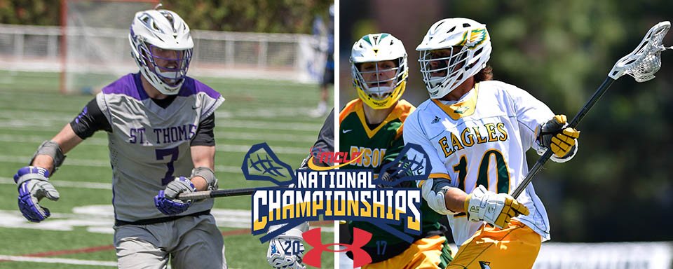 MCLA_Tournament's tweet photo. SNEAK PEEK: Live Stream of D-II championship game between St. Thomas and Concordia-Irvine | https://t.co/CfKvVbvH00 #mcla17 https://t.co/sp1OzKgAXE