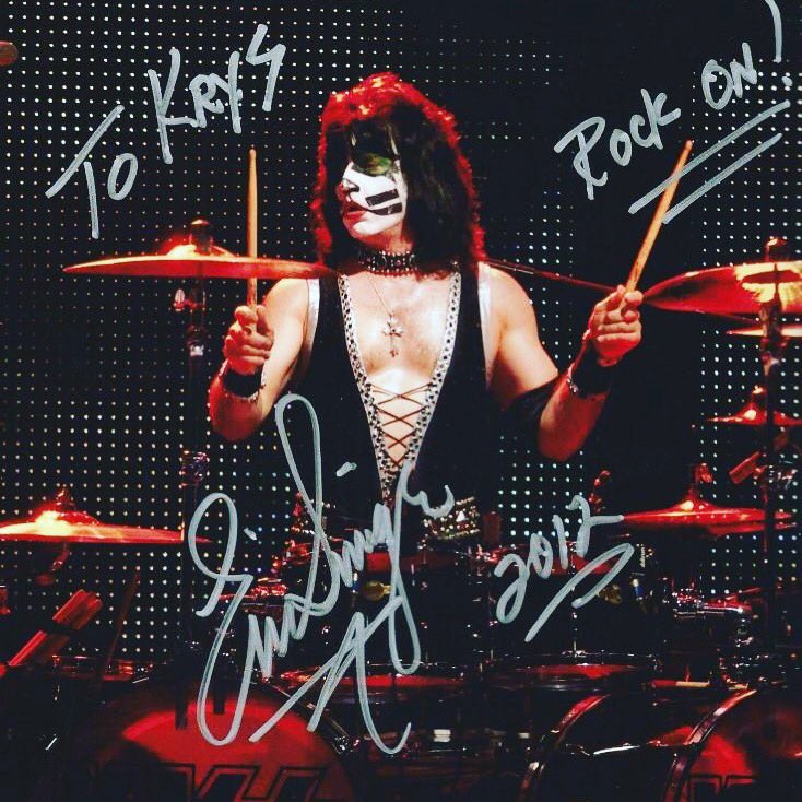 Happy 59th Birthday to KISS\ (ex-Alice Cooper) drummer Eric Singer! 