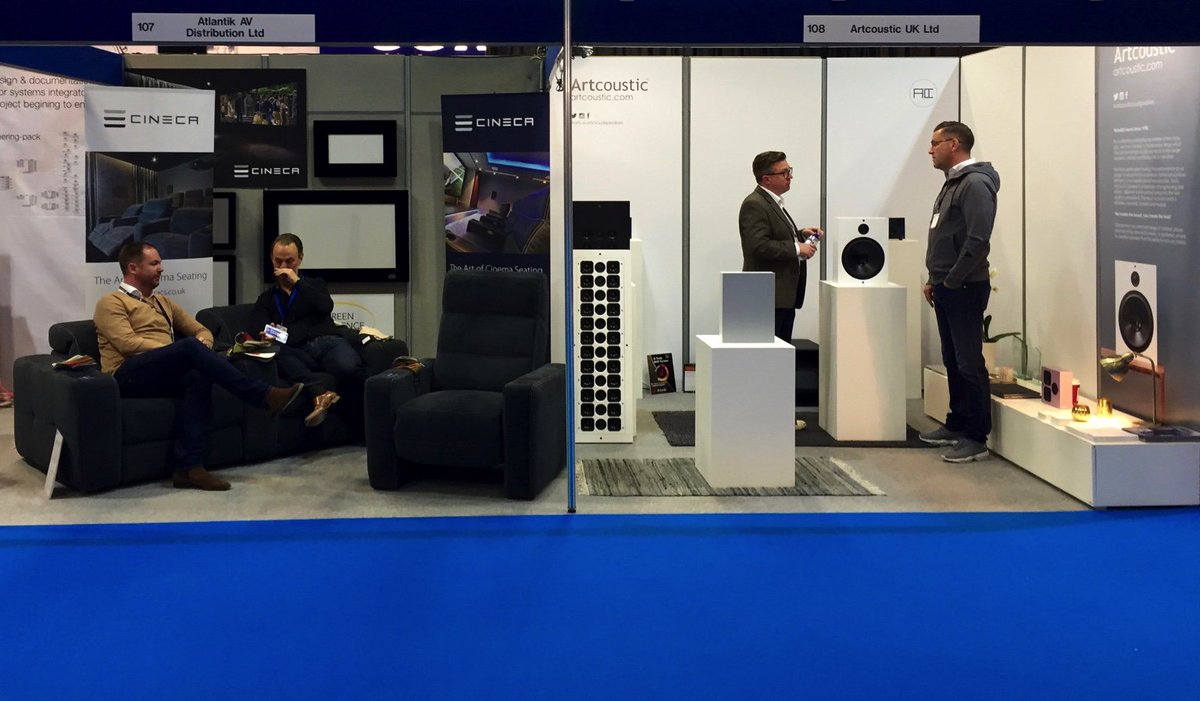 atlantikav's tweet photo. Many thanks to all Dealerโs who visited our stand @LiveInstall 2017! @ArtcousticUK
#EILive2017 #homecinema @CEDIA https://t.co/HqIEvX08zS