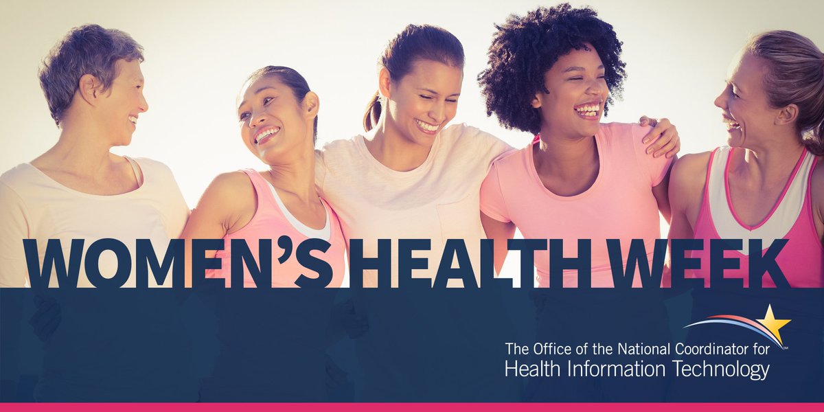 ONC_HealthIT's tweet photo. #HealthIT helps women – as mothers, as caregivers, &amp; for their own health &amp; wellbeing. Learn more: https://t.co/BUnZ0dbGug #NWHW #MothersDay https://t.co/A22SVKoMj3