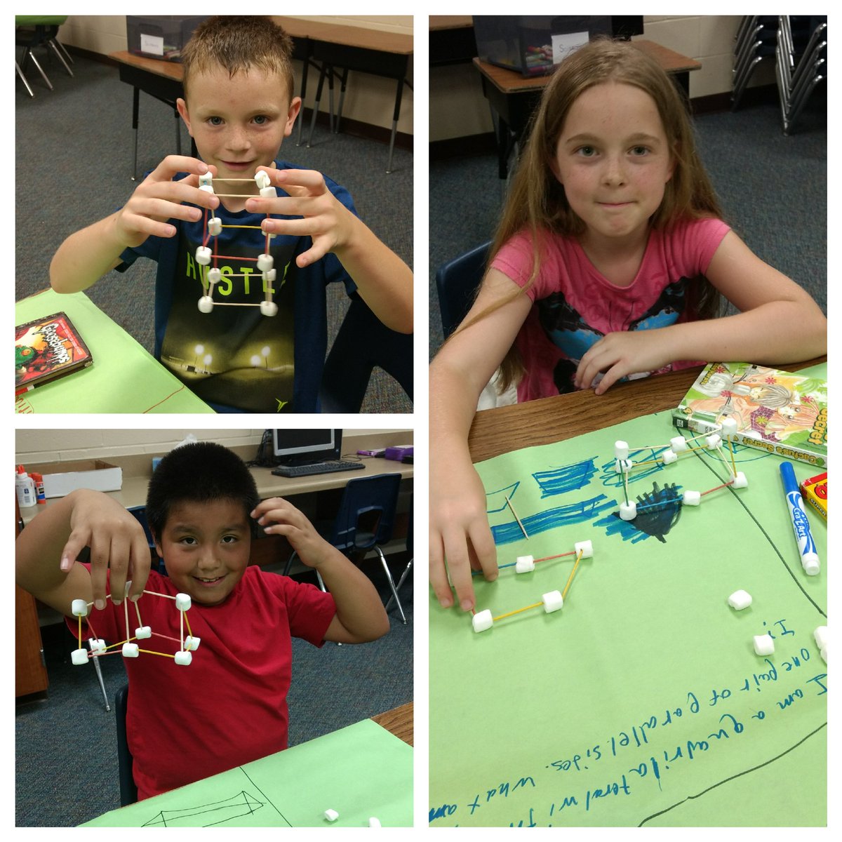 Rice3rdgrade1's tweet photo. Find the Mystery Shape β€οΈ A Tasty Twist on #PosterMethod #CISDSolves @RiceCISD @KatMazanek https://t.co/wwS2p61En8