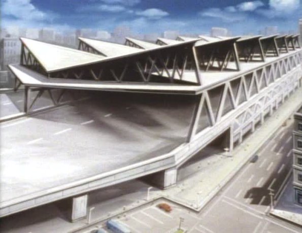 MC_NYC's tweet photo. Fun fact: The GWB terminal is not (quite) the dump the 42nd St one is. Designed by Pier Luigi Nervi, had cameo in The Real Ghostbusters. https://t.co/5aCp2h2ziY