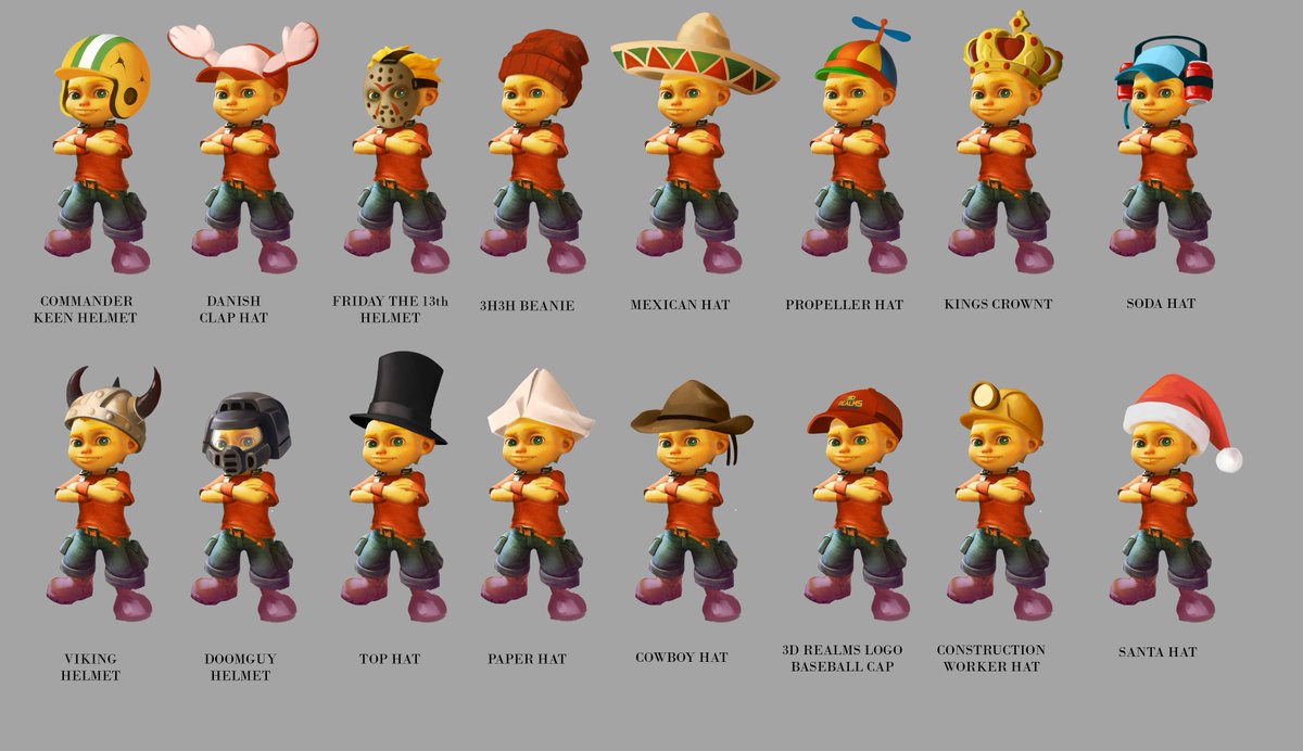 RadRodgers's tweet photo. The latest @RadRodgers Dev Diary is up! There’s a PS4 Update, Pixelverse, and of course, hats! Check it all out: https://t.co/eDZ0qjW5IQ https://t.co/JHoq8JNAbE